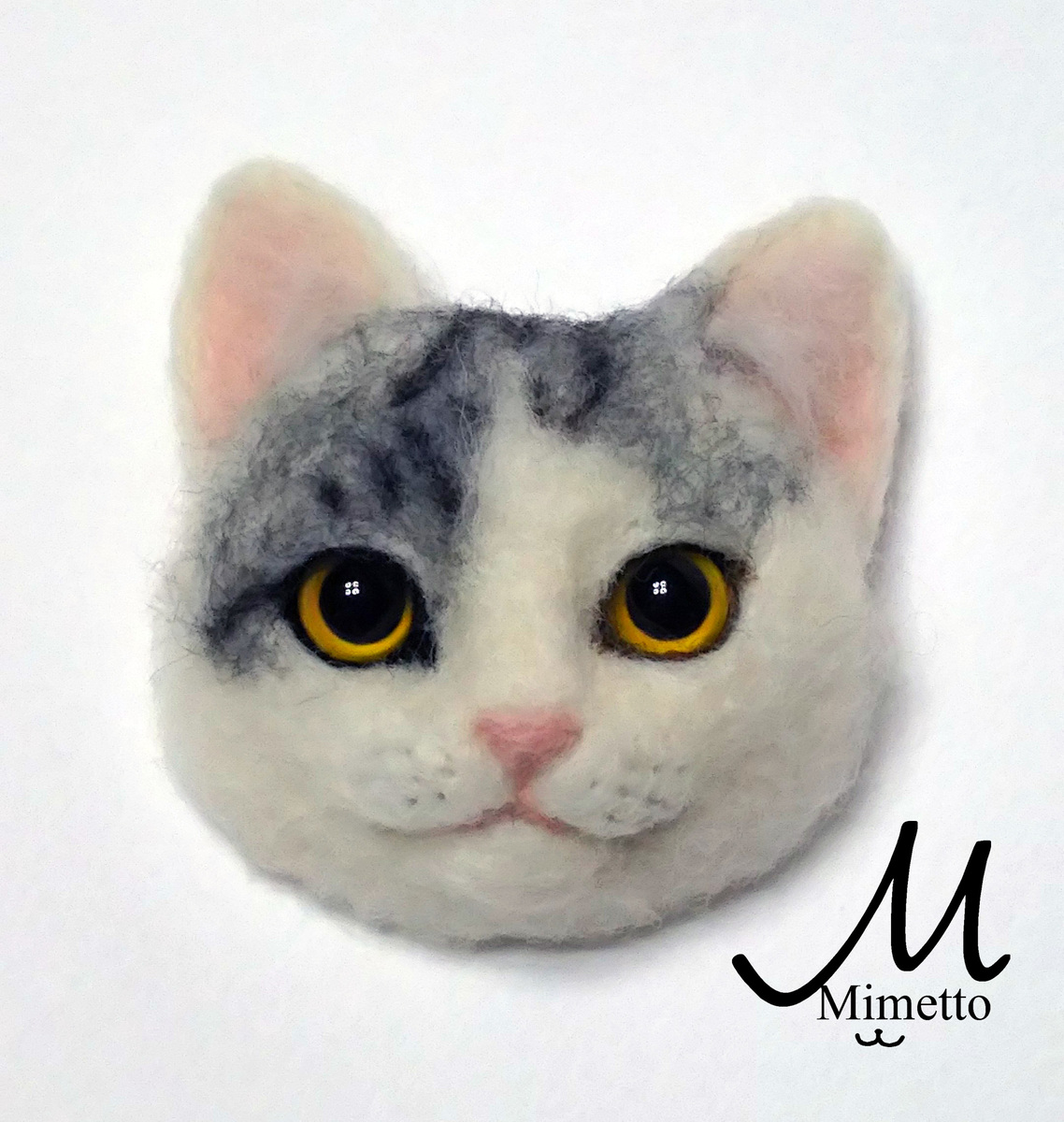 リアル羊毛猫人形、猫顔ブローチ オーダー価格 | Totora ＆ Real Cat doll